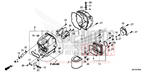FILTRE A AIR CBR500RAM de 2021